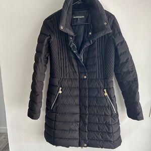 Bernardo Black Puffer Jacket In Excellent Condition - No Signs of Wear